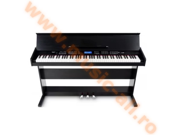 Set Pian digital FunKey DP-88 II BK Premium cu Scaun si Casti