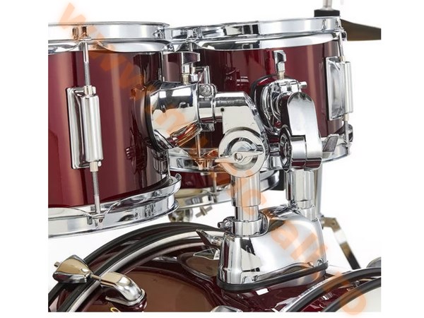 Set Tobe Acustice Millenium Focus Junior Red, bete si scaun inclus, perfecte pentru incepatori