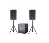 CUBE1512 KIT Subwoofer 15 inch+2 SATELITI 12inch Ibiza