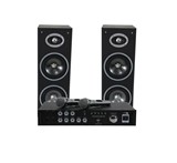 KARAOKE-STAR3  SET KARAOKE AMPLIFICATOR USB 2MIC+2 BOXE 6.5