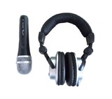 MHD928 - SET DJ MICROFON SI CASTI