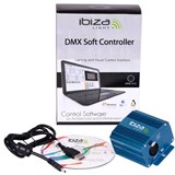 LS512DMX  CONTROLLER DMX 512 CANALE CU SOFT