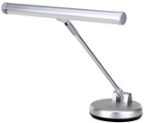 Show Lite LED piano lamp silver matt