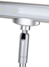 Show Lite LED piano lamp silver matt