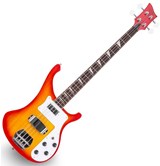 Rocktile Redneck Electronic Bass Red Sunburst