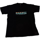 PTS LED-L TRICOU IBIZA SOUND NEGRU CU LED-URI MARIME L