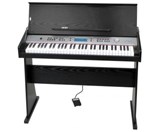 FunKey DP-61 II Digital Piano with stand Black