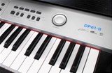 FunKey DP-61 II Digital Piano with stand Black