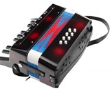 Classic Cantabile Bambino Children's accordion, black, 8 basses