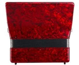 Classic Cantabile 72 Bass Accordion Red