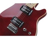 Rocktile Pro MM150-TR Electric Guitar Transparent Red