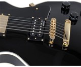 Rocktile Pro L-200BK Electric Guitar Black Deluxe