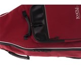 Rocktile 1/2 Classical Guitar Gig Bag Padded + Backpack Straps Wine Red