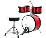 XDrum Junior KID'S Drum Kit incl. DVD red