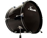 Semi XDrum 20" Studio Drum Set Black