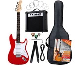 Rocktile Banger's Pack E-Gitarren Set, 8-teilig Red