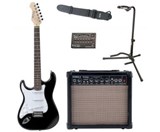 Rocktile Pro-ST3 BK Lefty Electric Guitar Set