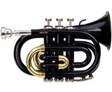 Classic Cantabile Brass TT-400 Bb Pocket Trumpet Black