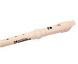 Kirstein C Soprano Recorder German Fingering With Double Hole Beige