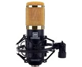 Pronomic CM-100BG Large-Diaphragm Studio Microphone negru