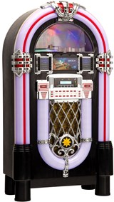 Lacoon GoldenAge 40er/50er Jahre Jukebox mit CD, USB, MP3 Player, Radio und Bluetooth