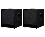 McGrey PAS-118 18" passives PA Subwoofer Set