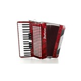 Startone Piano Accordion 72 Red