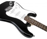 Rocktile Pro ST3-BK-L Left-Handed Electric Guitar Black