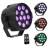 PARBAT-RGB3  MINI LED PAR PORTABIL RGB 12X1W