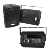 SK8A SET BOXE MONITOR 1 ACTIV 1 PASIV 8 inch/20CM 60W RMS