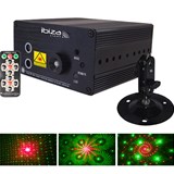 LAS160P-MKII LASER 3W RG CU LED ALBASTRU SI TELECOMANDA