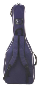 Rocktile Classical Guitar Gig Bag Padded + Backpack Straps Blue