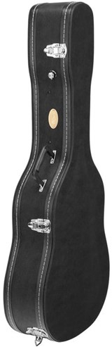 Rocktile 4/4 Deluxe Padded Guitar Case for Western Guitars Black