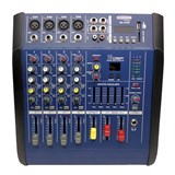 MD-4USB -  MIXER CU AMPLIFICARE