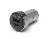 Adaptor bricheta auto MNC cu PD Type-C si priza USB, Incarcare rapida