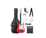 Set Chitara Electrica McGrey Rockit Fiesta Red