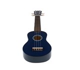 Set Ukulele Sopran Harley Benton UK-12 Albastra 52cm cu Husa si Pene