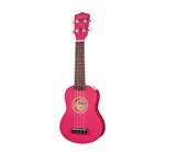 Set Ukulele Sopran Harley Benton UK-12 ROZ 52cm , husa +12 pene