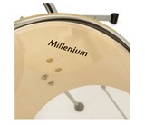 Set Tobe Acustice Millenium Focus Junior Red, bete si scaun inclus, perfecte pentru incepatori